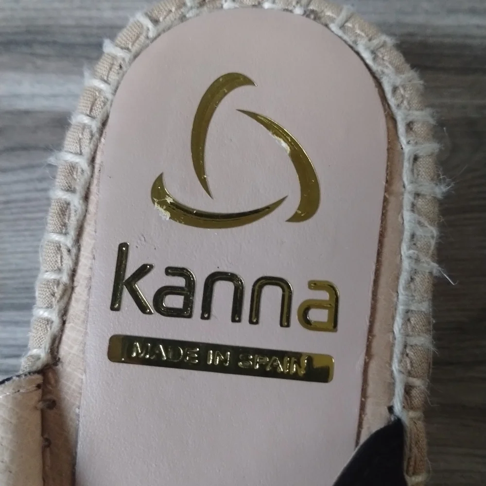 Kanna Star-Crossed Espadrille Sandals Women's Size 42 US 11.5